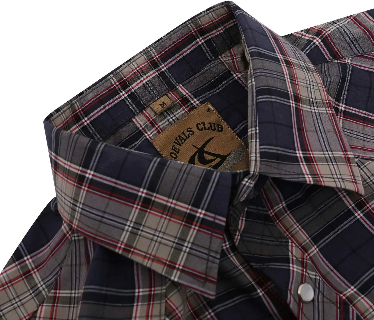 پیراهن مردانه آستین بلند دکمه دار Dctop، رنگ های ساده، طرح دار، مناسب کت و شلوار، مدل معمولی، پیراهن مردانه غیر رسمی، اتو آسان، مناسب کار، خاکستری چهارخانه #26، سایز S