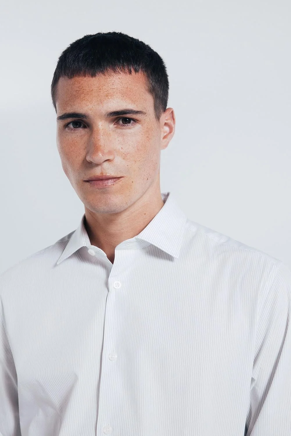 پیراهن آستین بلند مردانه اسپرینگفیلد طرح راه راه مدل Daily Stripe Popelin