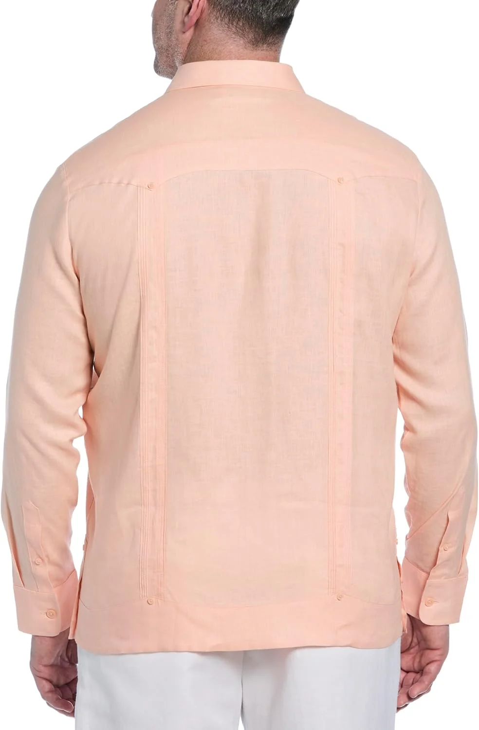 پیراهن مردانه آستین بلند دکمه دار گوایابرا کوباورا، 100% لینن (سایز اسمال تا 5X بزرگ و قد بلند)