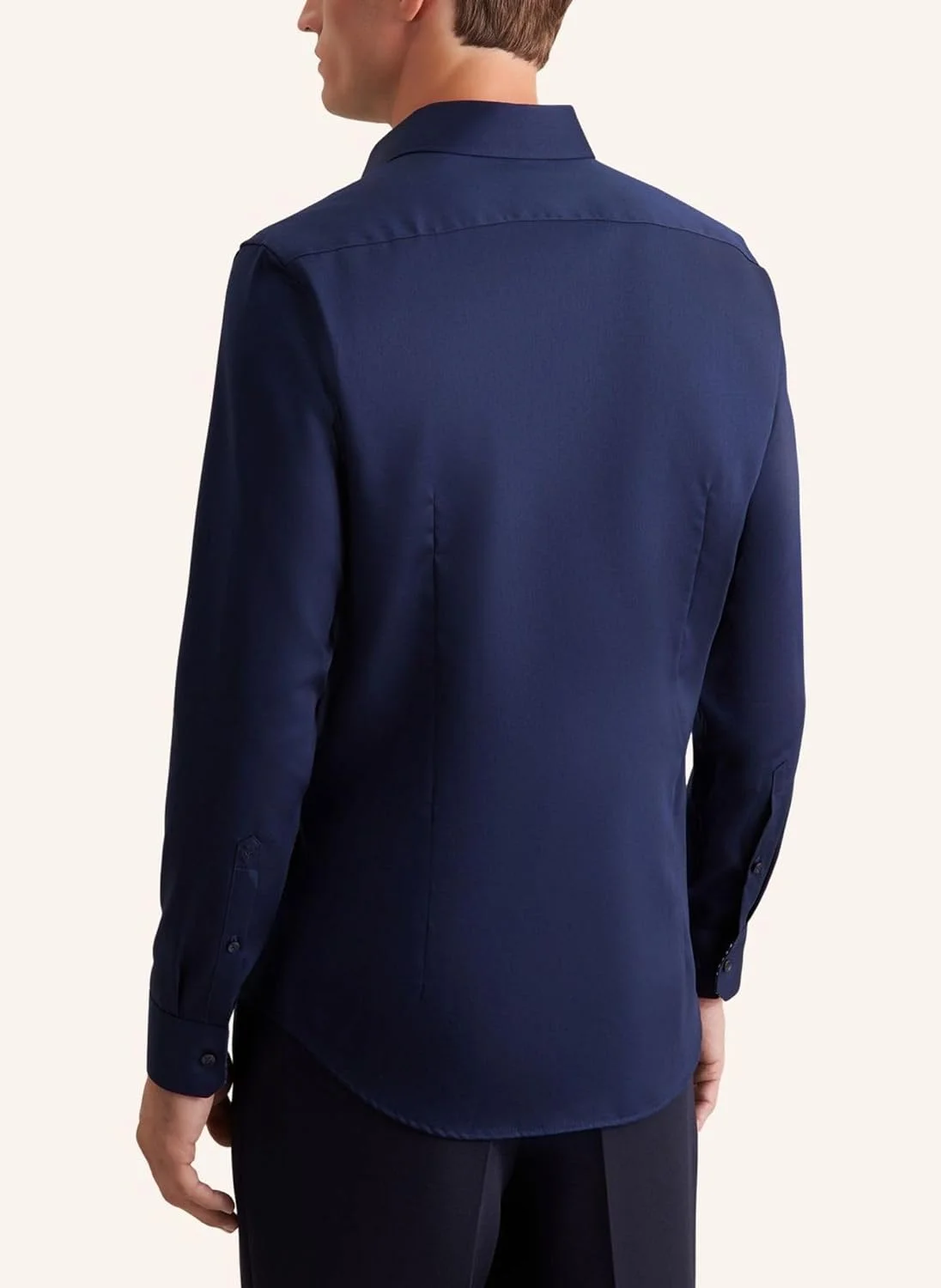 پیراهن مردانه آستین بلند باریک Seidensticker، آبی، 44