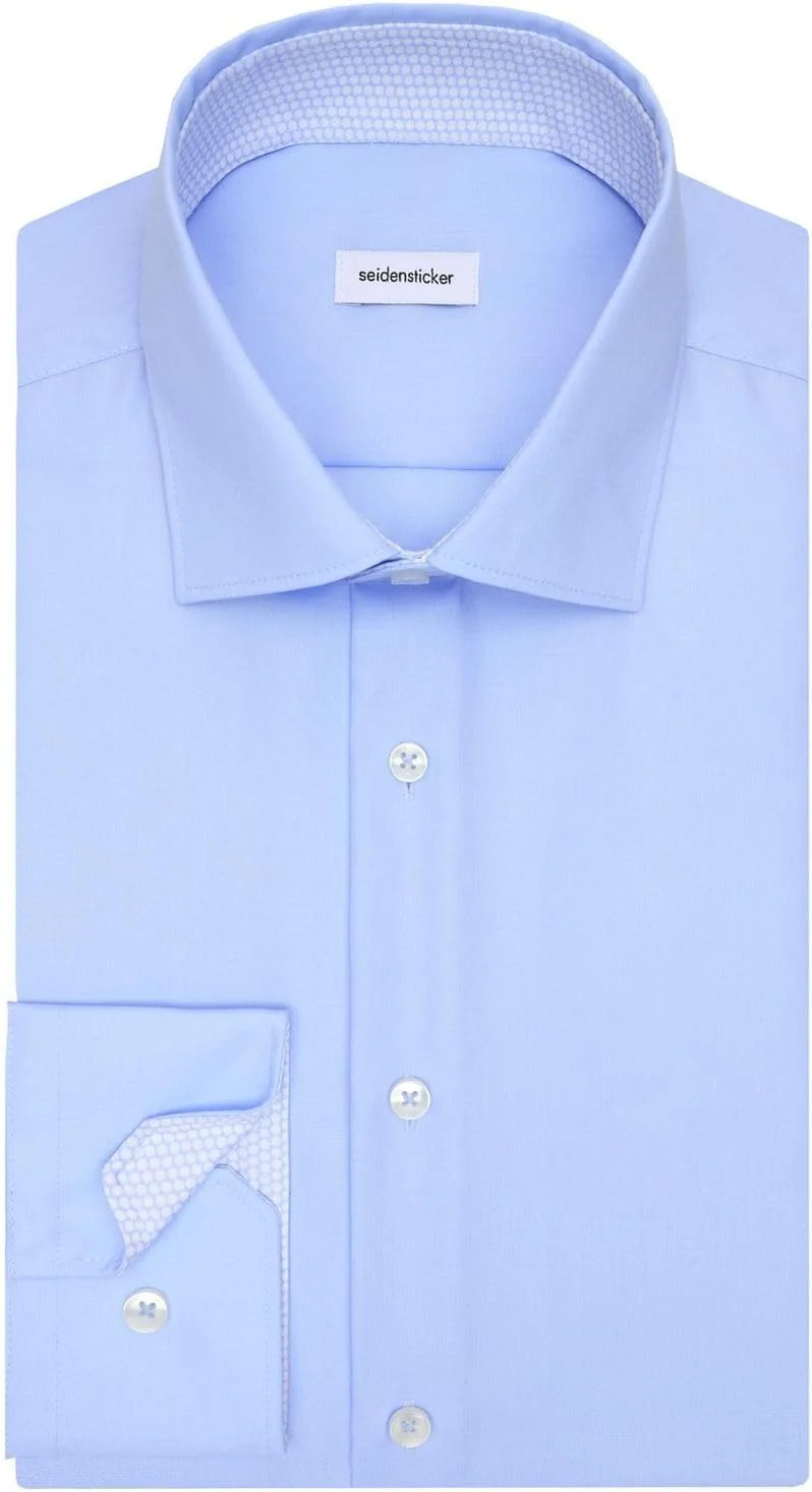 پیراهن مردانه آستین بلند سیدن استیکر مدل Slim Fit، آبی روشن، سایز 44 پیراهن مردانه آستین بلند سیدن استیکر مدل Slim Fit، آبی روشن، سایز 44