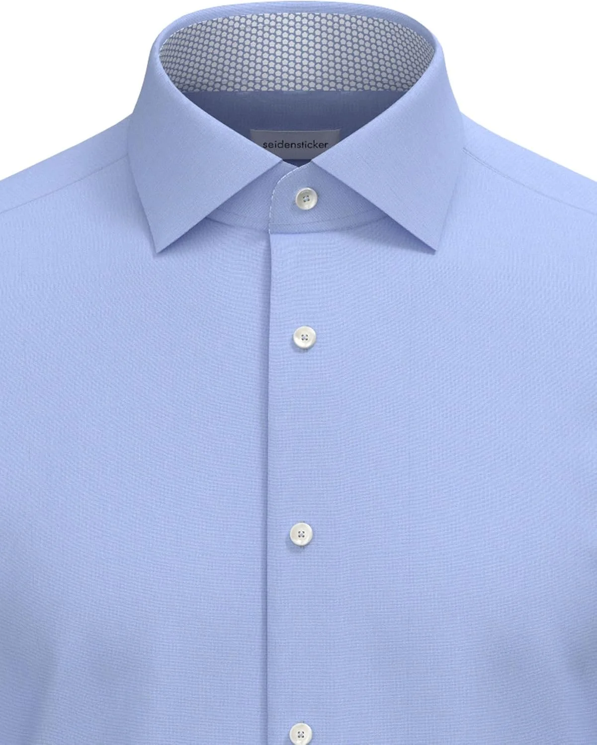 پیراهن مردانه آستین بلند سیدن استیکر مدل Slim Fit، آبی روشن، سایز 44 پیراهن مردانه آستین بلند سیدن استیکر مدل Slim Fit، آبی روشن، سایز 44