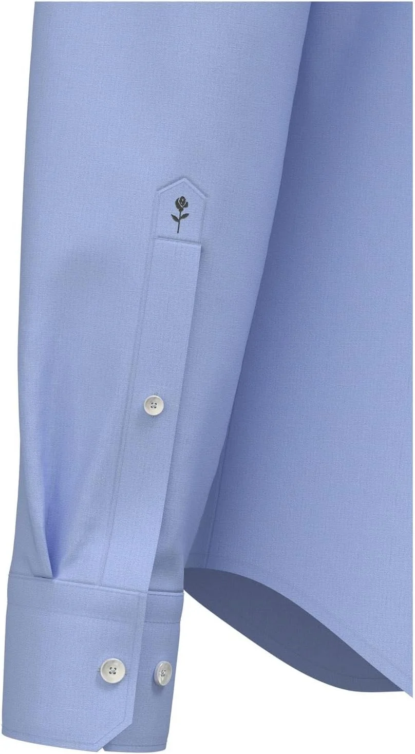 پیراهن مردانه آستین بلند سیدن استیکر مدل Slim Fit، آبی روشن، سایز 44 پیراهن مردانه آستین بلند سیدن استیکر مدل Slim Fit، آبی روشن، سایز 44