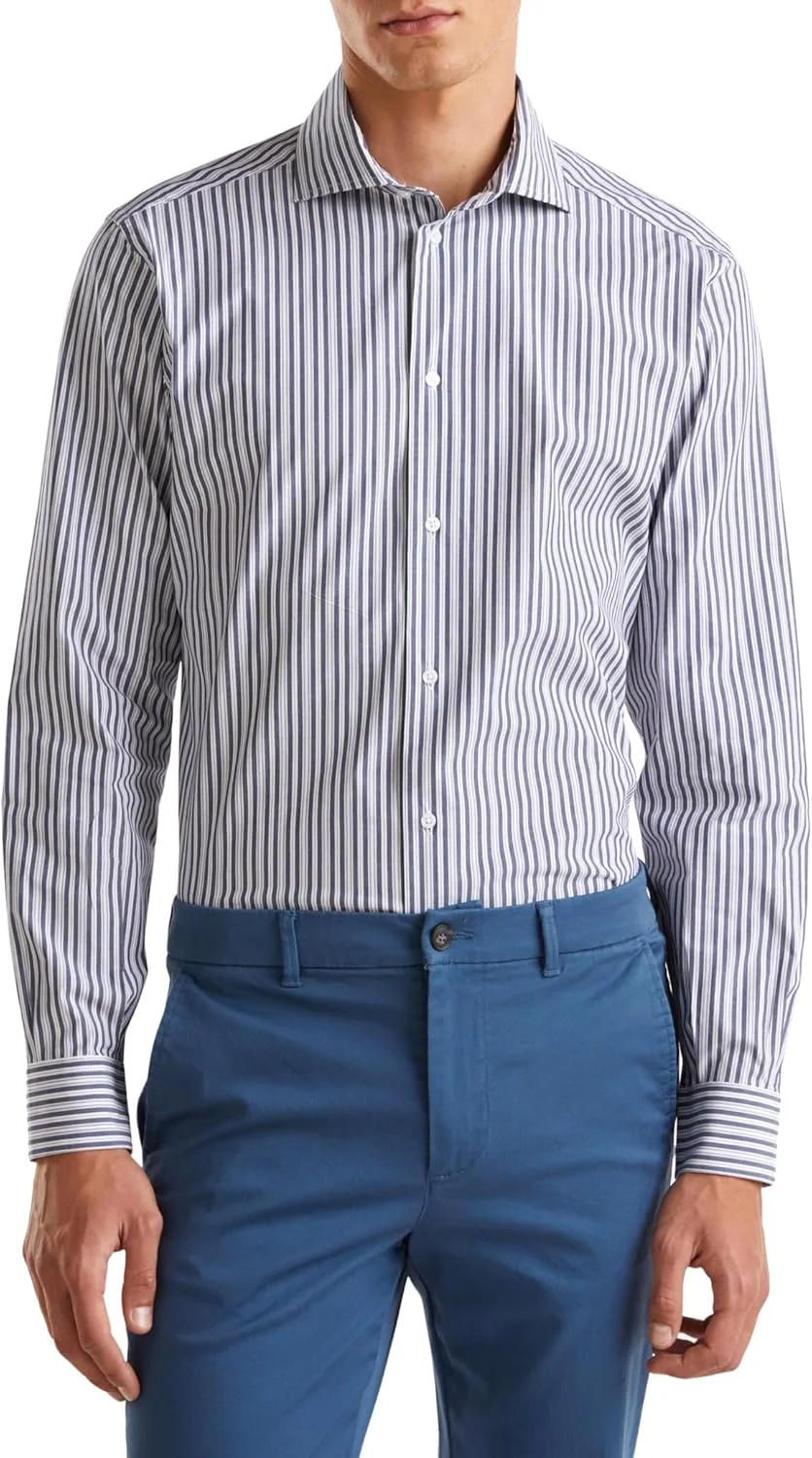پیراهن مردانه یقه فرانسوی United Colors of Benetton مدل Hemd 59i7uq04d پیراهن مردانه یقه فرانسوی United Colors of Benetton مدل Hemd 59i7uq04d