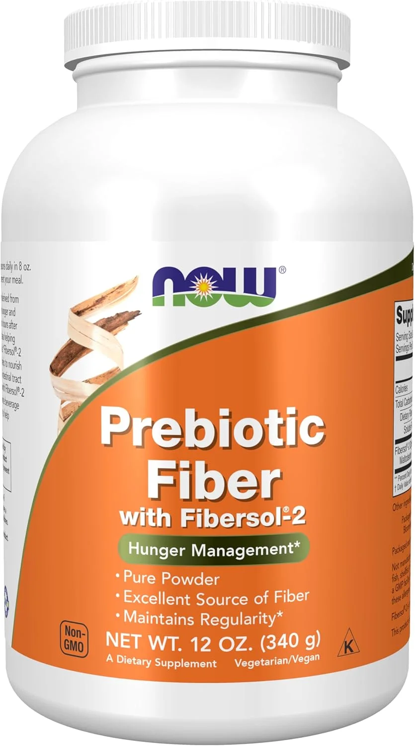 Now Foods، فیبر پری بیوتیک با Fibersol-2، 340 گرم
