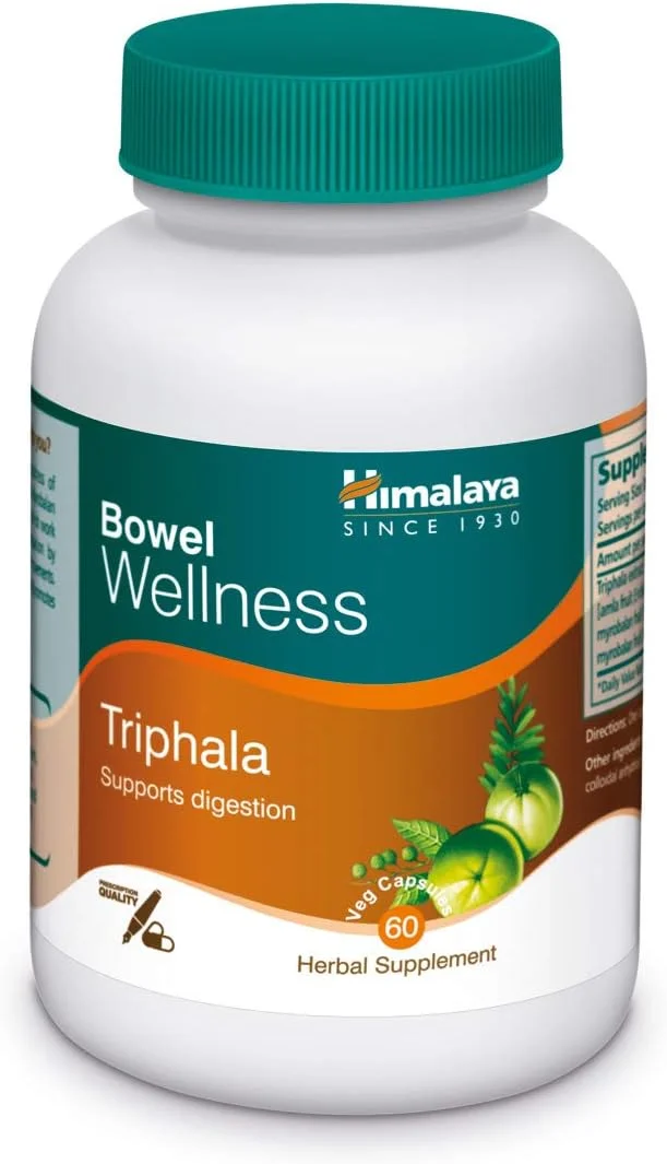 هیمالیا هربالز تری فالا، سم زدای روده، پاک کننده روده بزرگ، پشتیبانی از هضم، تسکین یبوست، کپسول گیاهی