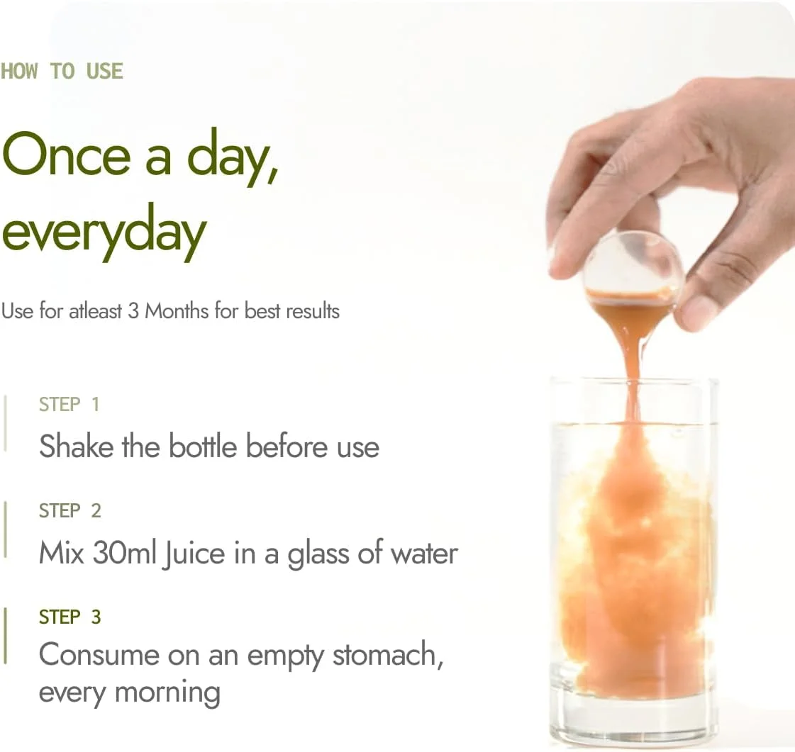 آبمیوه مراقبت از فشار خون کاپیوا - آبمیوه 100% آیورودا برای کنترل فشار خون و سطح کلسترول | آرجونا، شانخپوشپی و 8 گیاه دیگر - بسته 2 عددی