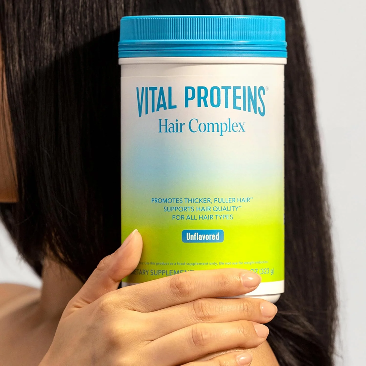 پپتیدهای کلاژن Vital Proteins + کمپلکس مو بیوتین 10000 میکروگرم، مکمل رشد مو - Lustriva با مطالعه بالینی برای تقویت موهای ضخیم تر و پرتر، 20 گرم کلاژن بدون طعم برای زنان، پودر 323 گرمی پپتیدهای کلاژن Vital Proteins + کمپلکس مو بیوتین 10000 میکروگرم، مکمل رشد مو - Lustriva با مطالعه بالینی برای تقویت موهای ضخیم تر و پرتر، 20 گرم کلاژن بدون طعم برای زنان، پودر 323 گرمی