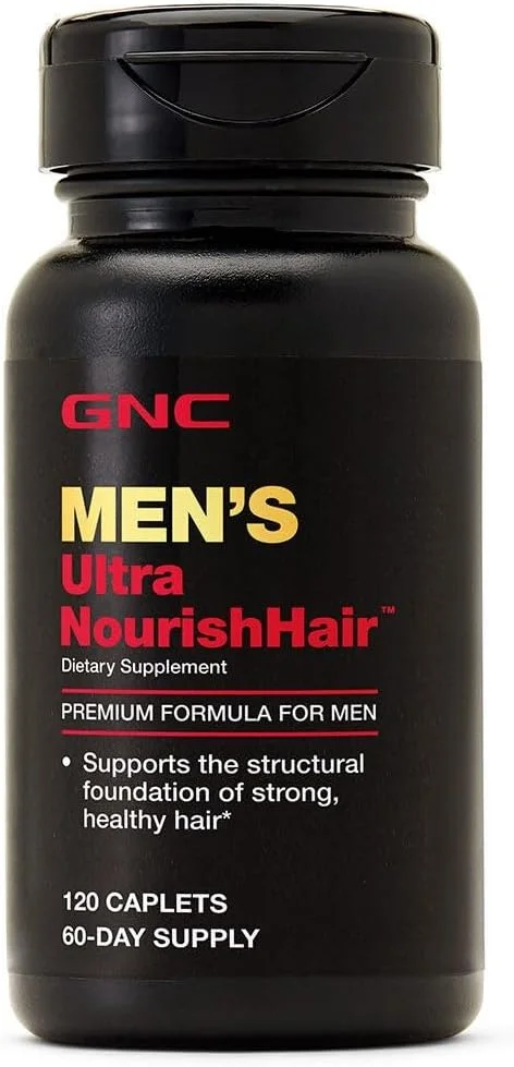 مکمل موی مردانه GNC Ultra NourishHair - 120 عدد کپسول