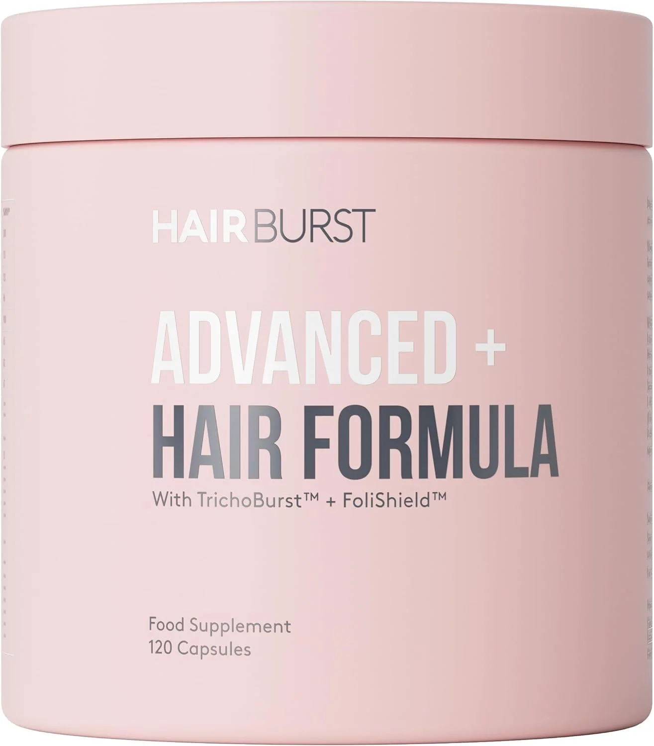HAIR BURST Advanced+ Hair Loss Supplement - Targets Root Causes, Promotes Strong Growth - Natural, Science-Led Hair Product for Women - 4 Daily Capsules, 1 Solution