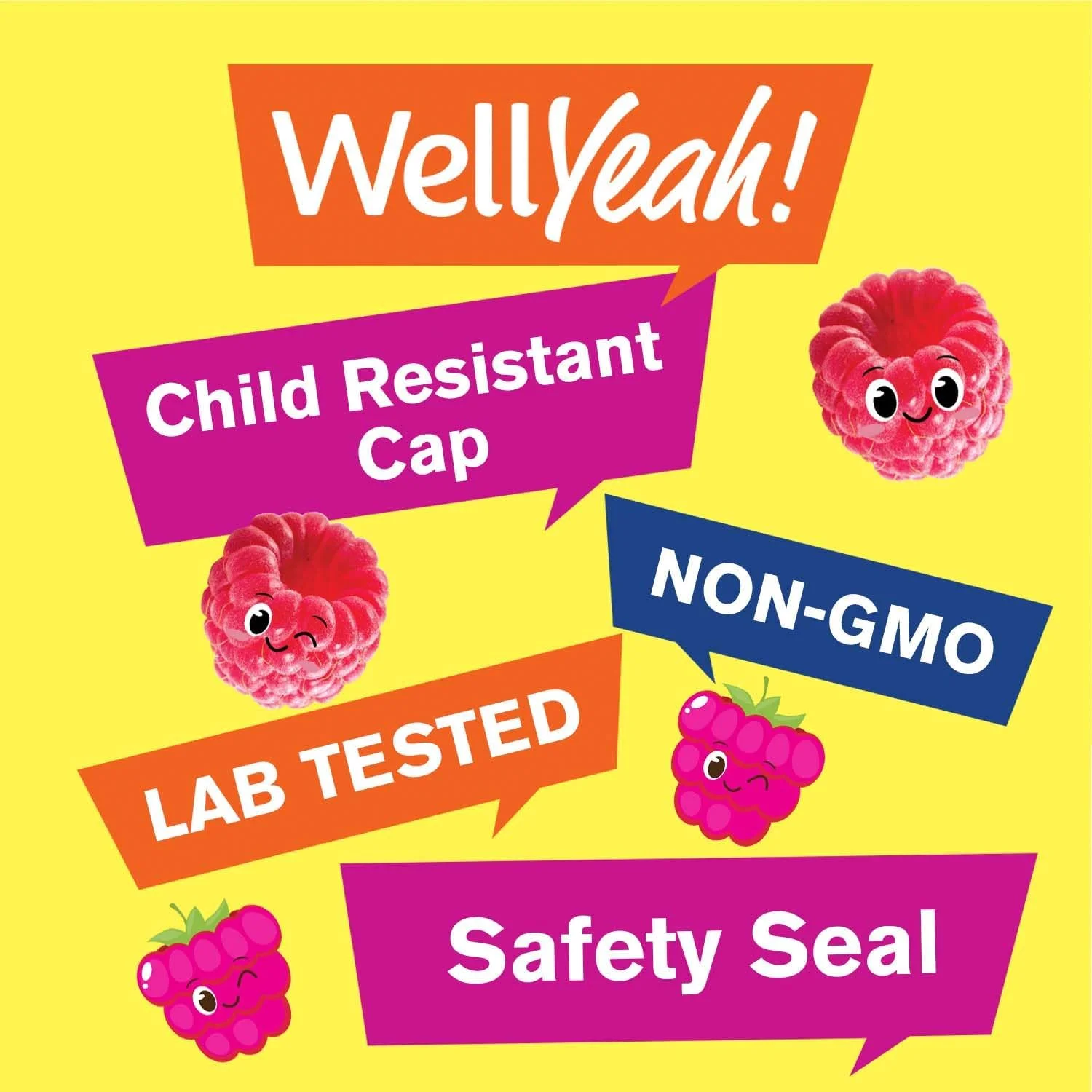 پاستیل بیوتین WellYeah برای کودکان 5000 میکروگرم - پشتیبانی از رشد مو، سلامت پوست و ناخن - طعم های منبع طبیعی - بدون GMO، بدون گلوتن - پاستیل برای پسران و دختران - 60 عدد پاستیل بیوتین WellYeah برای کودکان 5000 میکروگرم - پشتیبانی از رشد مو، سلامت پوست و ناخن - طعم های منبع طبیعی - بدون GMO، بدون گلوتن - پاستیل برای پسران و دختران - 60 عدد