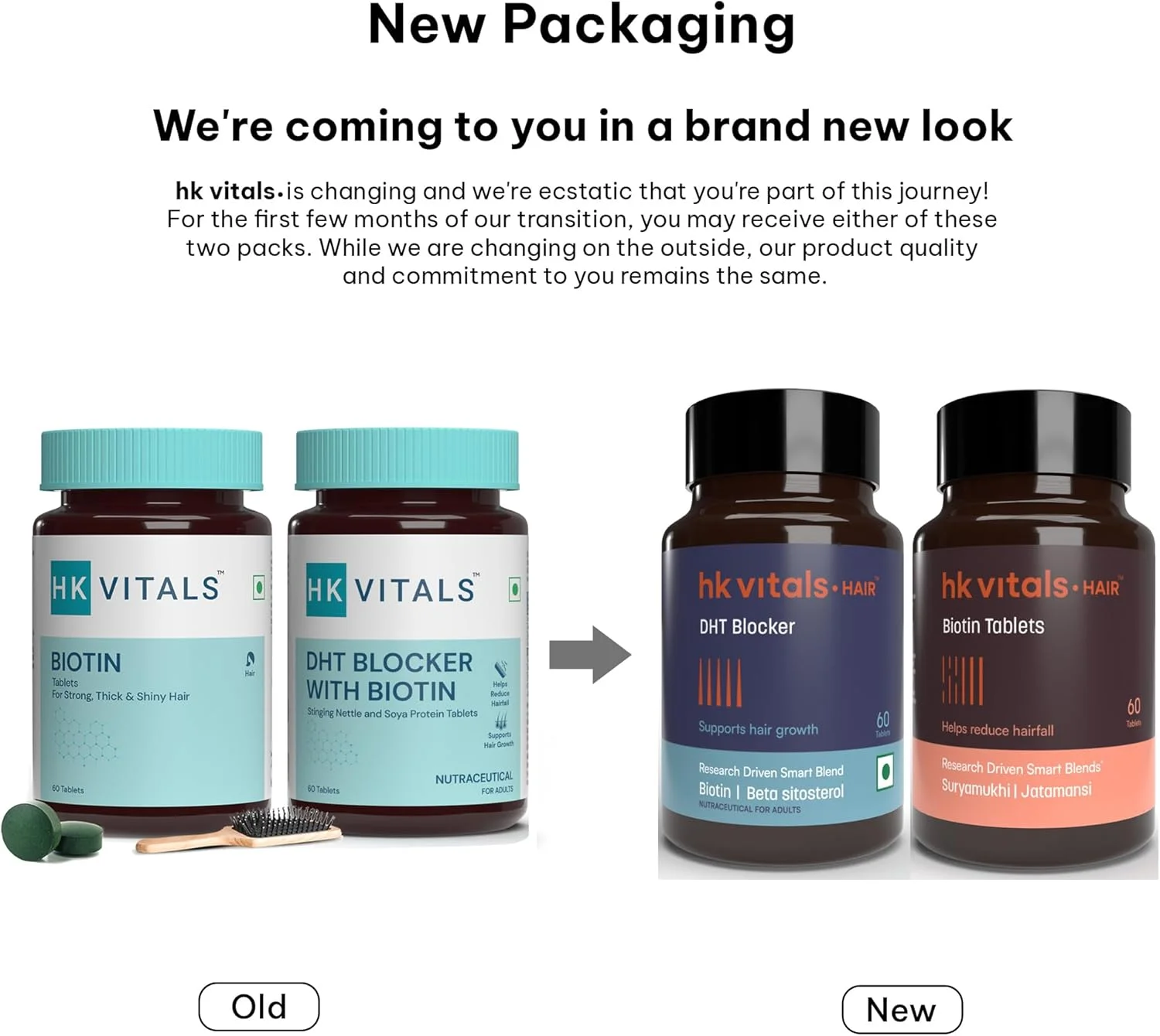 بسته ترکیبی HealthKart HK Vitals بیوتین 10000 میکروگرم، 60 قرص و مسدود کننده DHT با بیوتین، مکمل برای رشد مو، موهای قوی و پوست درخشان، 60 قرص بسته ترکیبی HealthKart HK Vitals بیوتین 10000 میکروگرم، 60 قرص و مسدود کننده DHT با بیوتین، مکمل برای رشد مو، موهای قوی و پوست درخشان، 60 قرص