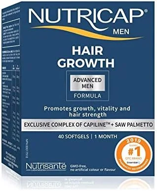 نوتری کپ مخصوص آقایان، فرمول پیشرفته برای رشد مو، افزایش شادابی و استحکام، 40 سافت ژل نوتری کپ مخصوص آقایان، فرمول پیشرفته برای رشد مو، افزایش شادابی و استحکام، 40 سافت ژل