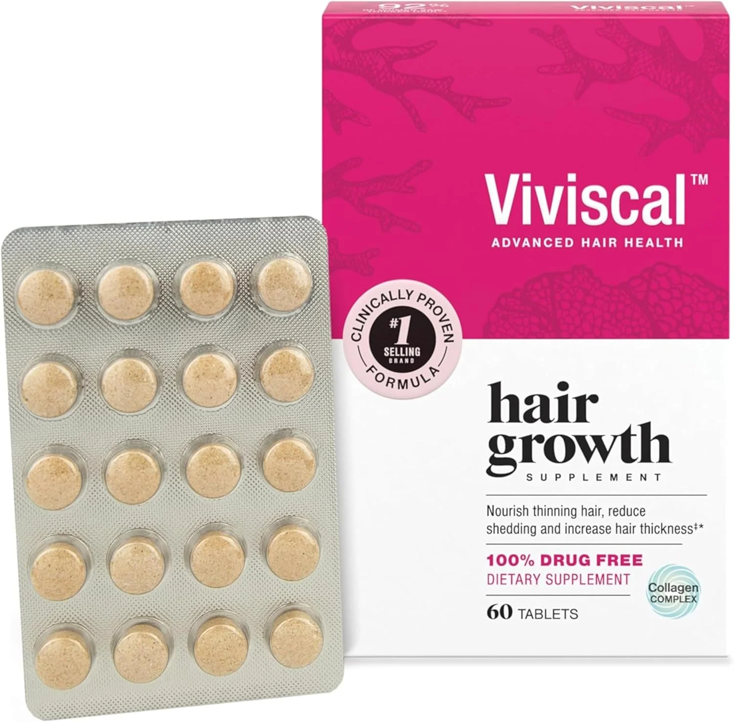 Viviscal Extra Strength, 60 Tablets