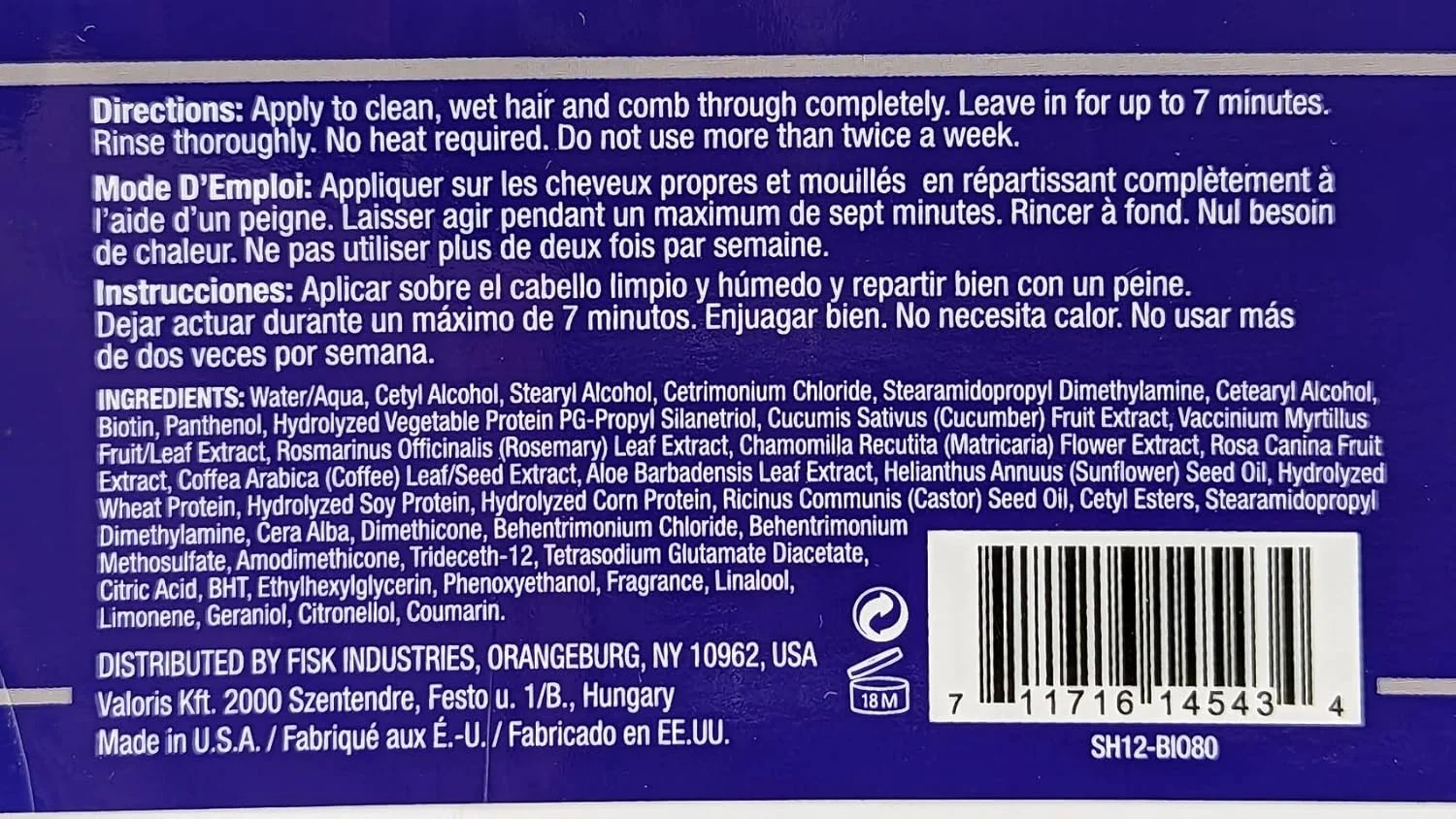 ماسک مو بیوتین تقویت کننده مو دیفیل پرو-گروت 350 میلی لیتر - ماسک مو برای جلوگیری از ریزش مو