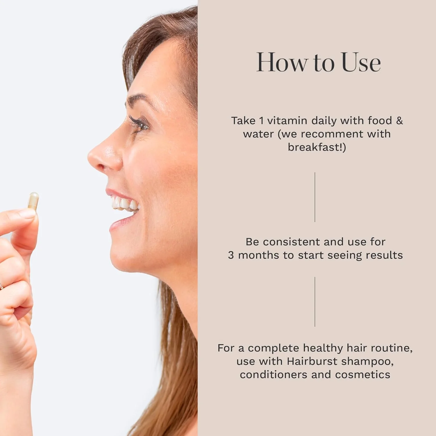 ویتامین های مو هیر برست برای مادران جدید - ویتامین های بارداری برای رشد مو - کاهش ریزش مو - رشد سریعتر مو - حاوی 400 میکروگرم اسید فولیک - 30 کپسول - تامین 30 روزه