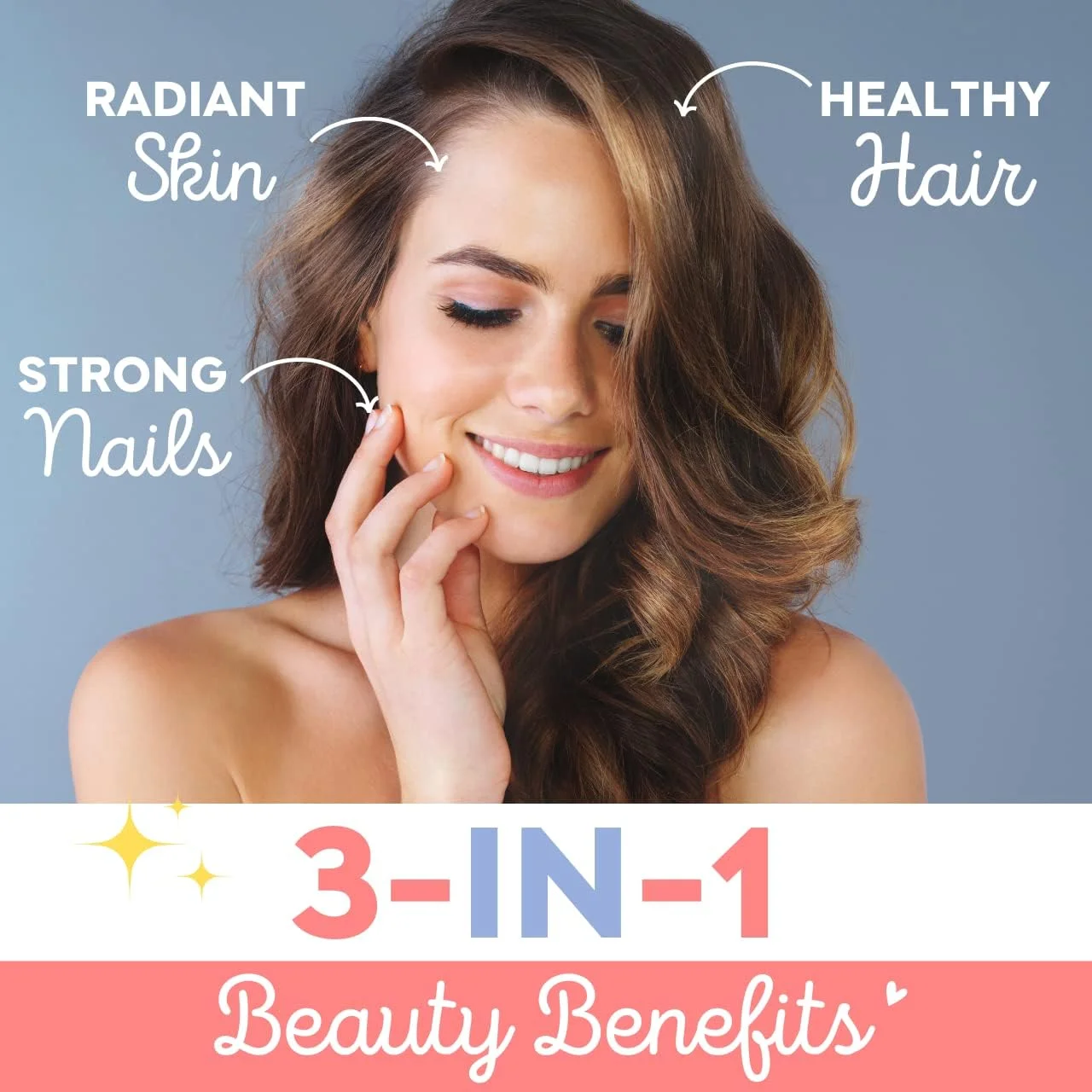 پاستیل های بیوتین موی Nutrabud برای زنان و مردان | بدون شکر افزوده | برای رشد سالم مو، درخشش پوست و ناخن های قوی | مکمل پاستیلی وگان با طعم توت فرنگی - 60 عدد (بسته 1 عددی)