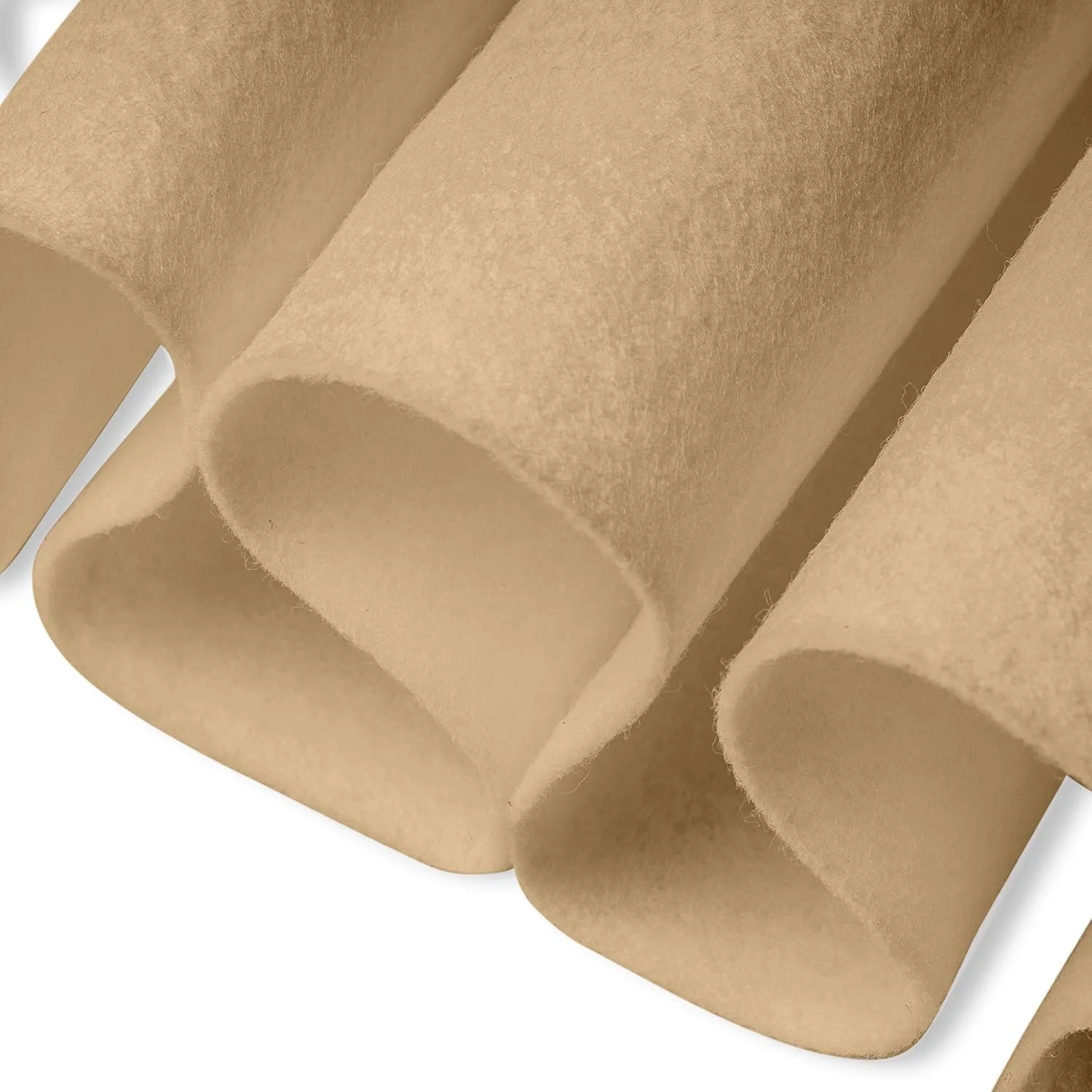 پارچه نمدی اکریلیک FabricLA - عرض 183 سانتی متر، ضخامت 1.6 میلی متر، متری - استفاده از ورق های نمدی برای خیاطی، کوسن و لایه گذاری، هنر و صنایع دستی DIY - طوسی، 1 یارد
