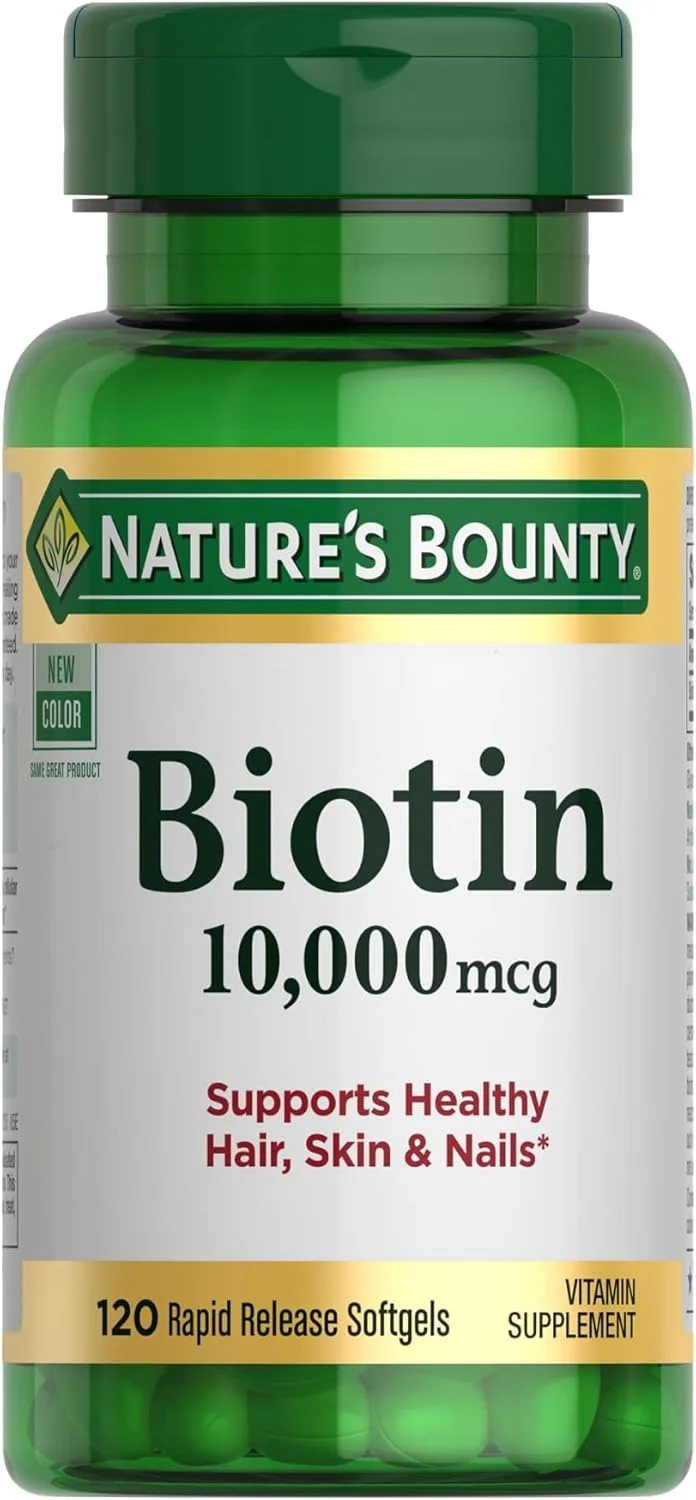 Nature's Bounty, بیوتین، 10000 میکروگرم، 120 سافت ژل با قابلیت آزادسازی سریع، فروخته شده توسط ROYALISTA.RON (امارات متحده عربی)