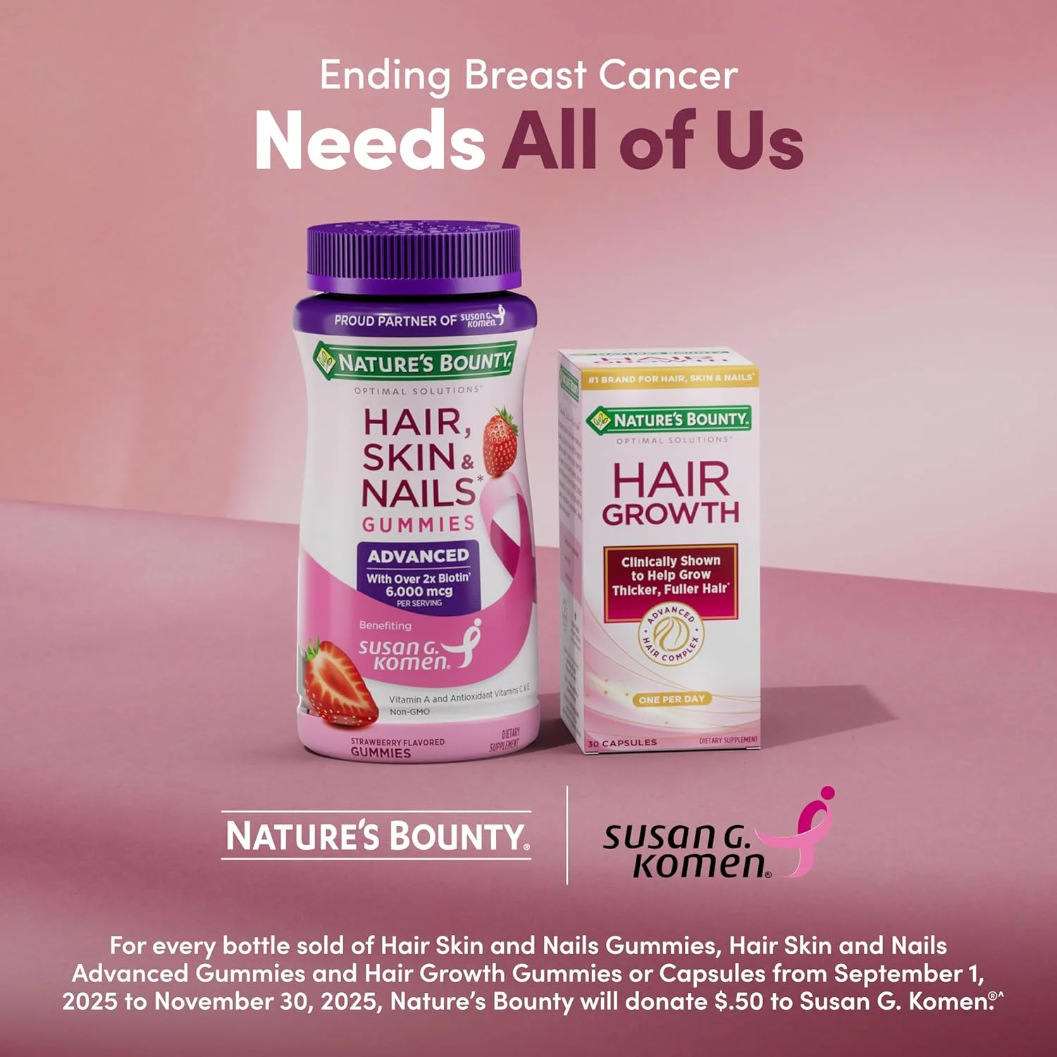 پاستیل های تقویت کننده مو، پوست و ناخن Nature's Bounty Optimal Solutions، حاوی 2 برابر بیوتین، 80 پاستیل توت فرنگی، 40 سروینگ پاستیل های تقویت کننده مو، پوست و ناخن Nature's Bounty Optimal Solutions، حاوی 2 برابر بیوتین، 80 پاستیل توت فرنگی، 40 سروینگ