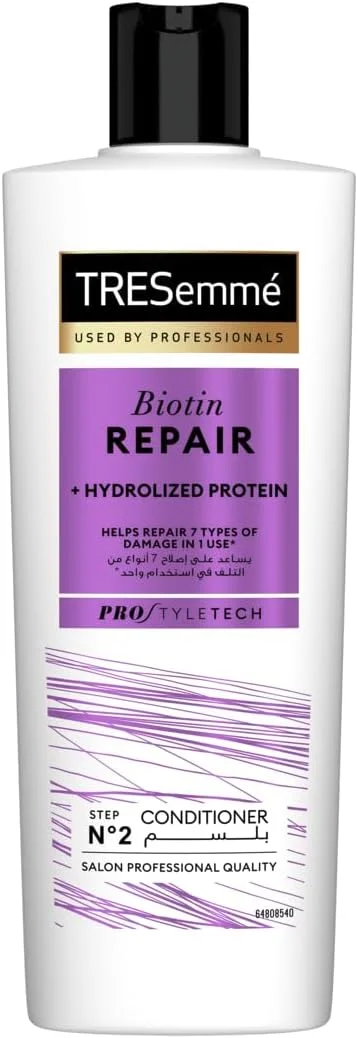 نرم کننده مو ترمیم و محافظت کننده موهای خشک و آسیب دیده ترزمه حاوی بیوتین، 400 میلی لیتر