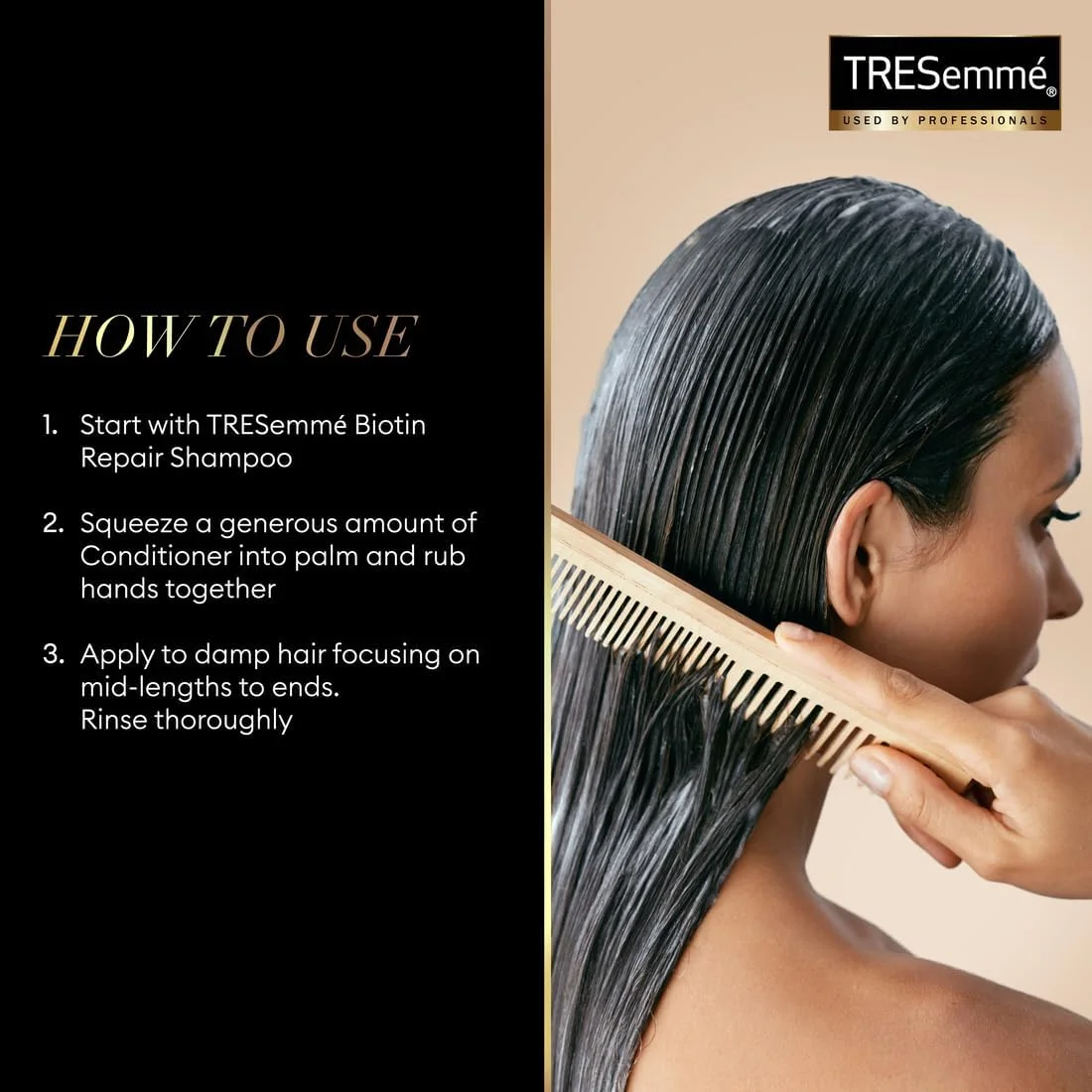 نرم کننده مو ترمیم و محافظت کننده موهای خشک و آسیب دیده ترزمه حاوی بیوتین، 400 میلی لیتر