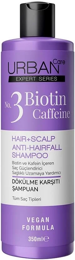 شامپو مو و پوست سر Urban Care Expert Biotin & Caffein - 350 میلی لیتر (بسته بندی محصول ممکن است متفاوت باشد)