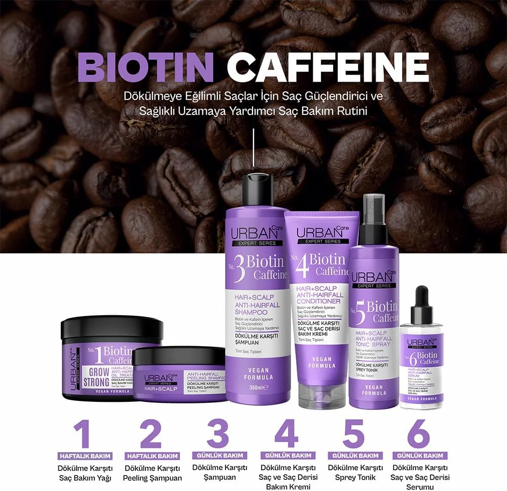 شامپو مو و پوست سر Urban Care Expert Biotin & Caffein - 350 میلی لیتر (بسته بندی محصول ممکن است متفاوت باشد) شامپو مو و پوست سر Urban Care Expert Biotin & Caffein - 350 میلی لیتر (بسته بندی محصول ممکن است متفاوت باشد)