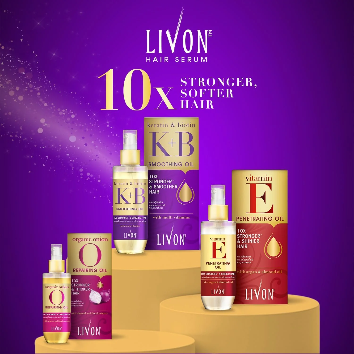 سرم روغن صاف کننده مو لیوون کراتین و بیوتین | برای موهای قوی تر و نرم تر | غنی شده با مولتی ویتامین ها | بدون سولفات و پارابن | سبک و غیر چرب | 100 میلی لیتر سرم روغن صاف کننده مو لیوون کراتین و بیوتین | برای موهای قوی تر و نرم تر | غنی شده با مولتی ویتامین ها | بدون سولفات و پارابن | سبک و غیر چرب | 100 میلی لیتر