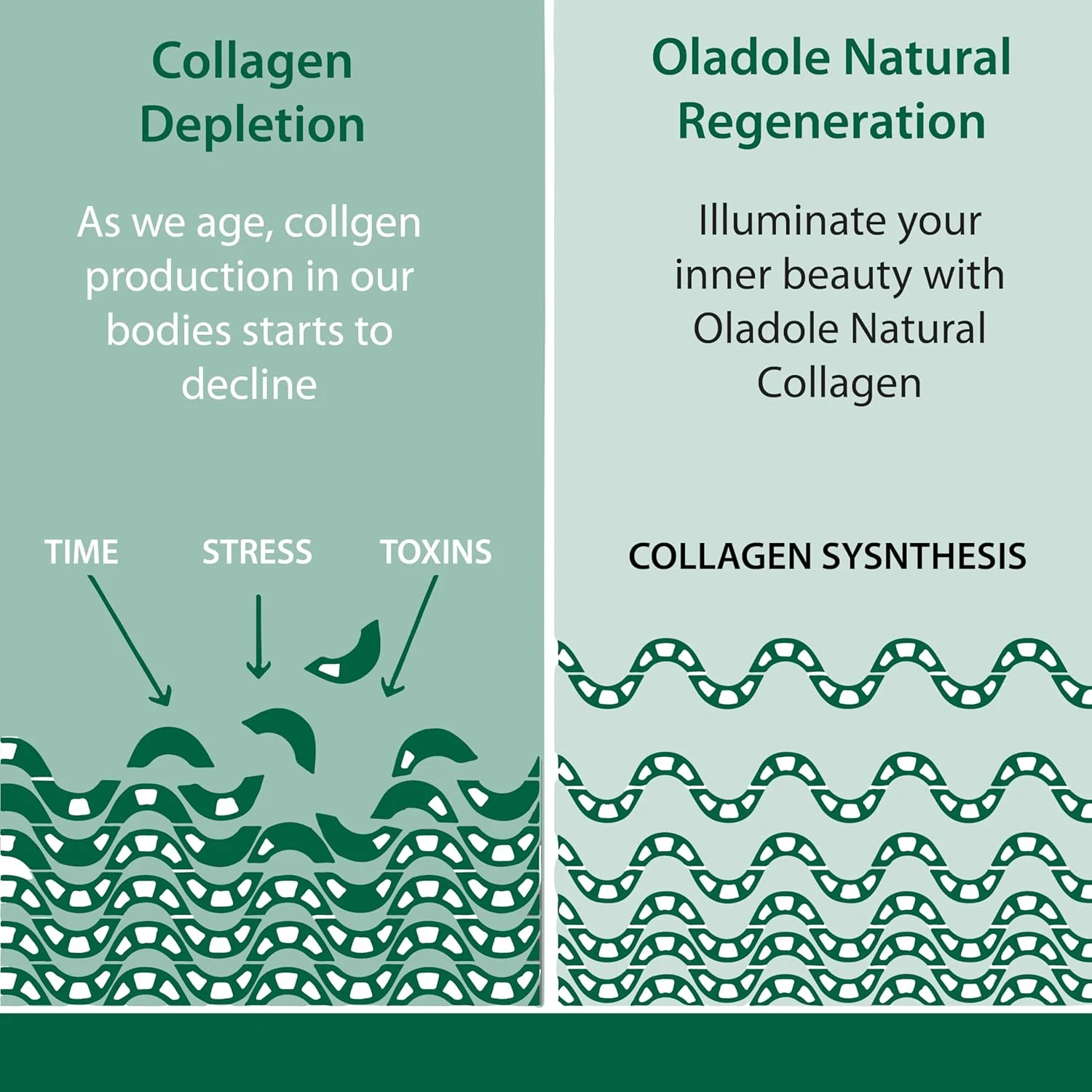اولادول پپتیدهای سوپر کلاژن طبیعی + ویتامین C و بیوتین، 3 گرم کلاژن در هر وعده، بدون گلوتن، تقویت کننده سلامت مو، زیبایی پوست و استحکام ناخن، مکمل غذایی، 270 قرص اولادول پپتیدهای سوپر کلاژن طبیعی + ویتامین C و بیوتین، 3 گرم کلاژن در هر وعده، بدون گلوتن، تقویت کننده سلامت مو، زیبایی پوست و استحکام ناخن، مکمل غذایی، 270 قرص