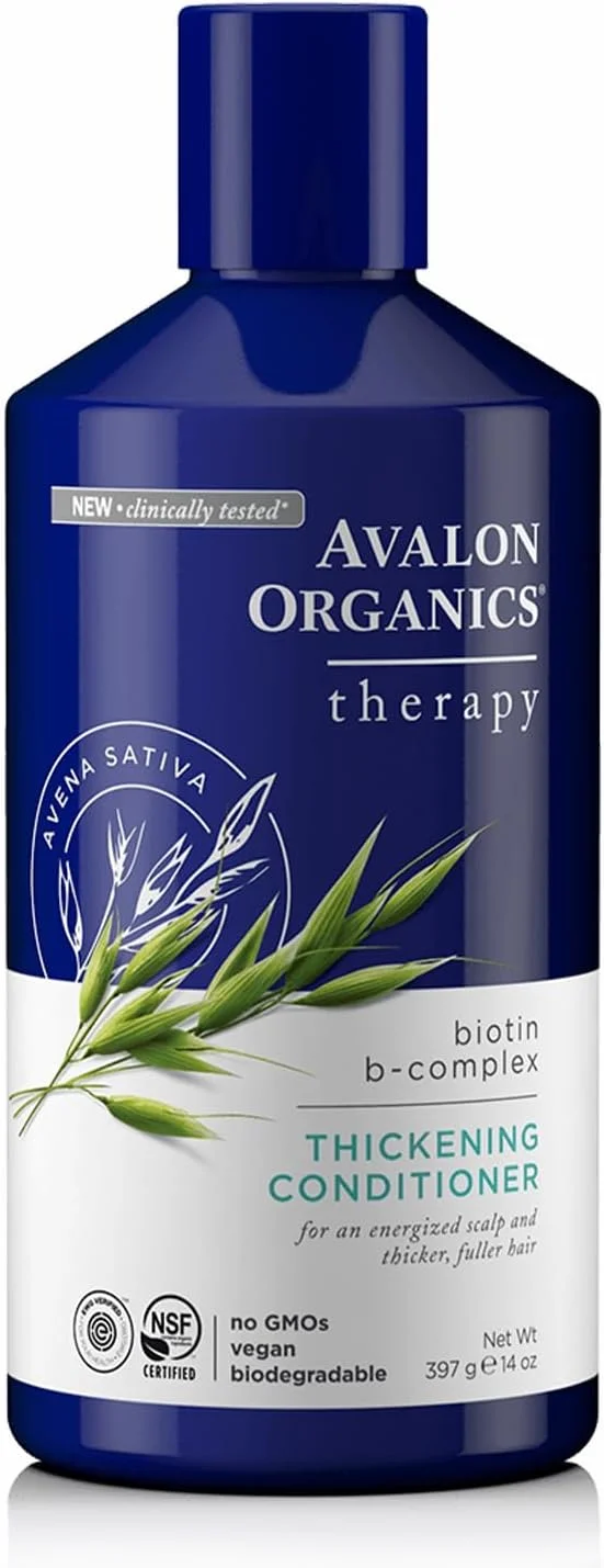 نرم کننده ضخیم کننده مو آوالون ارگانیکس بیوتین B-Complex، 414 میلی لیتر