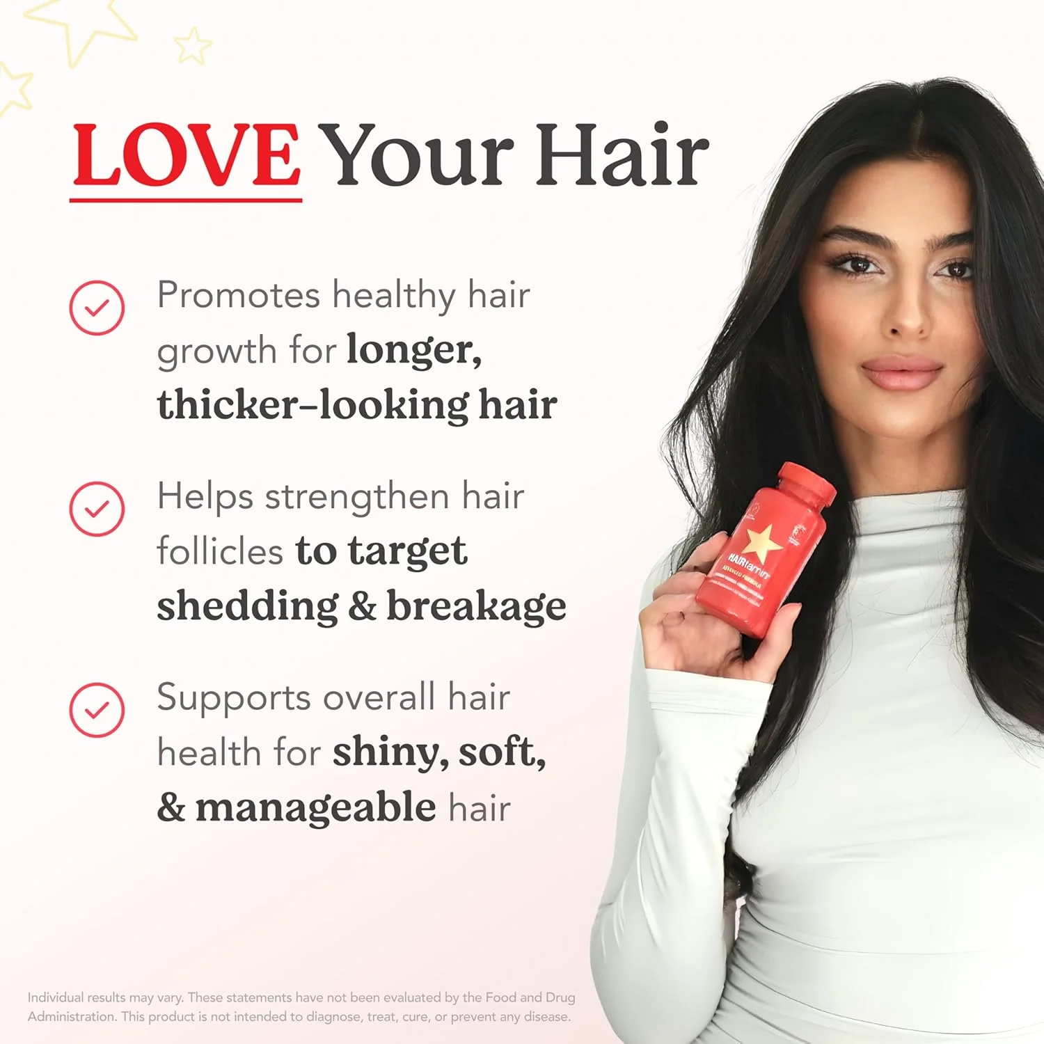 کپسول های ویتامین بیوتین برای رشد مو بدون گلوتن هیرتامین (بسته 3 عددی، 30 عدد)