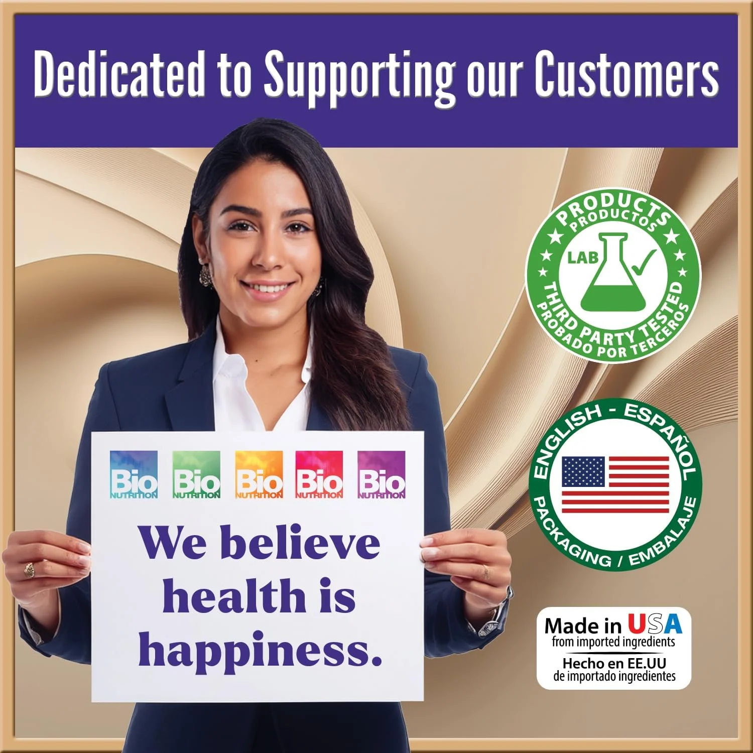 کپسول های گیاهی بیو نوتریشن موی سالم با بیوتین 10000 پلاس، 60 عدد