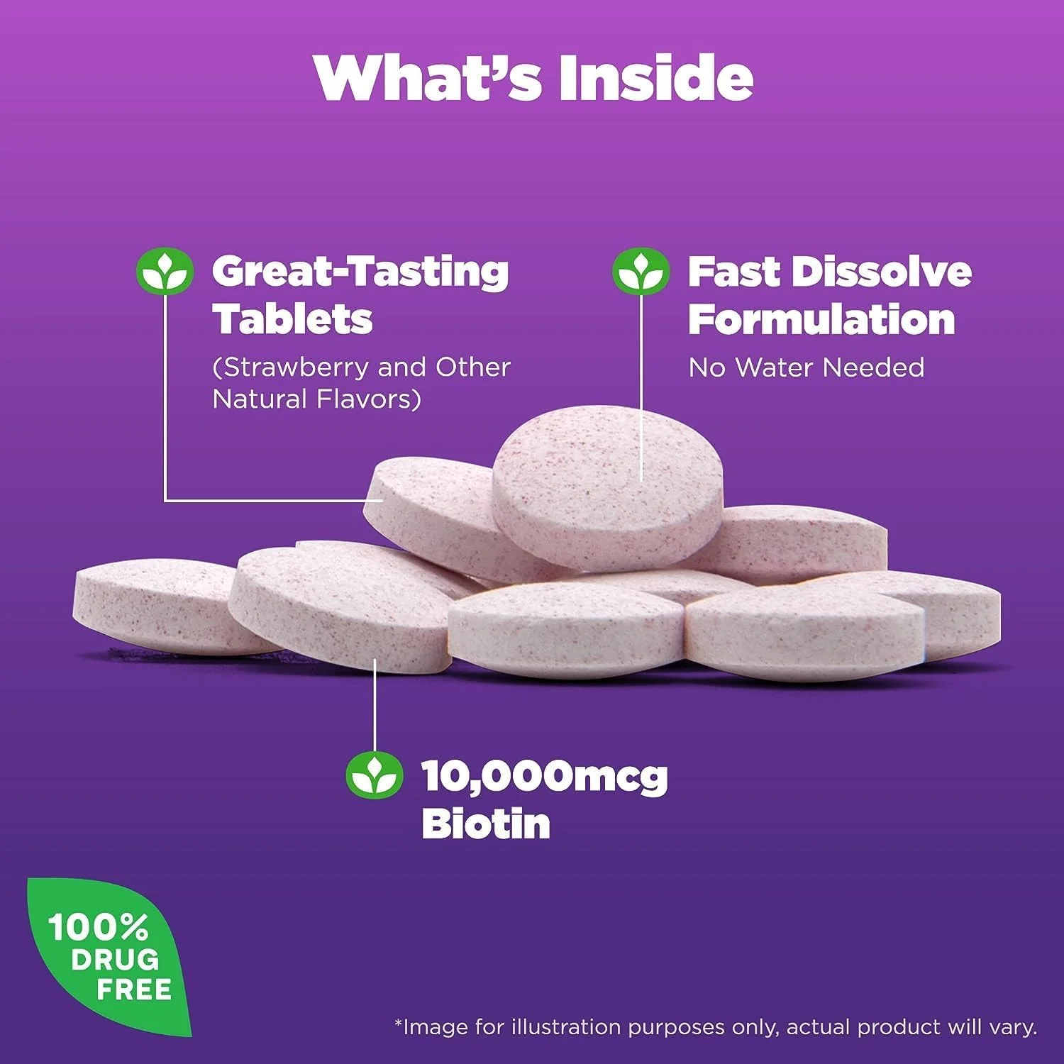 ناترول بیوتین سریع حل شونده - 10000 میکروگرم