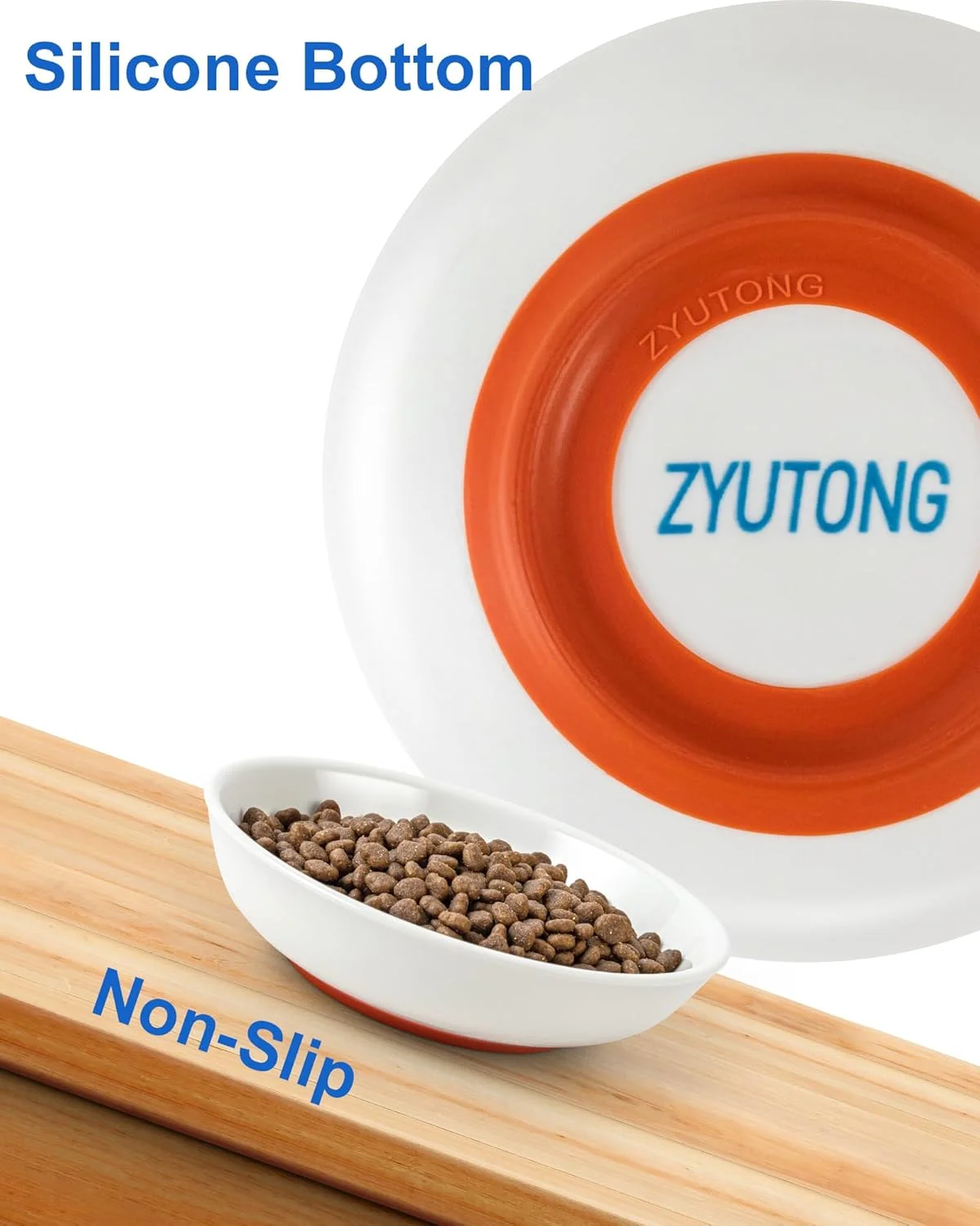 ظرف غذای سرامیکی گربه ZYUTONG، ضد لغزش، ظرف غذای کم عمق برای جلوگیری از خستگی سبیل گربه، بشقاب گربه تخت 5.5 اینچی برای غذای مرطوب (3 عدد ظرف گربه) ظرف غذای سرامیکی گربه ZYUTONG، ضد لغزش، ظرف غذای کم عمق برای جلوگیری از خستگی سبیل گربه، بشقاب گربه تخت 5.5 اینچی برای غذای مرطوب (3 عدد ظرف گربه)