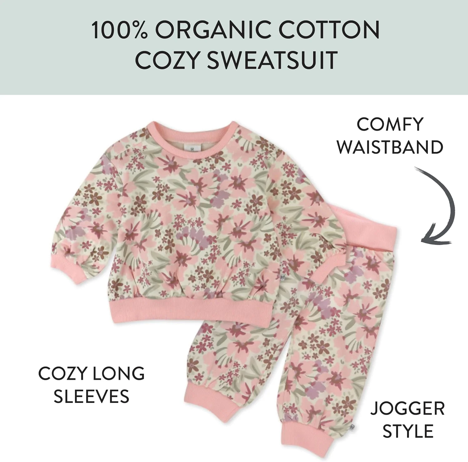 ست هودی و شلوار ورزشی چندتایی نوزاد یونیسکس HonestBaby، پنبه ارگانیک، مناسب نوزاد، نوپا، پسر، دختر، ست هودی 2 تکه (بسته 2 عددی) ست هودی و شلوار ورزشی چندتایی نوزاد یونیسکس HonestBaby، پنبه ارگانیک، مناسب نوزاد، نوپا، پسر، دختر، ست هودی 2 تکه (بسته 2 عددی)