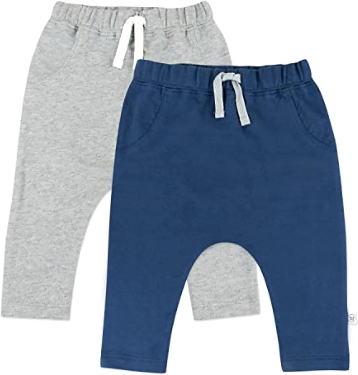 HonestBaby ست 2 عددی شلوار راحتی نخی ارگانیک طرح حرم سرا مناسب نوزاد