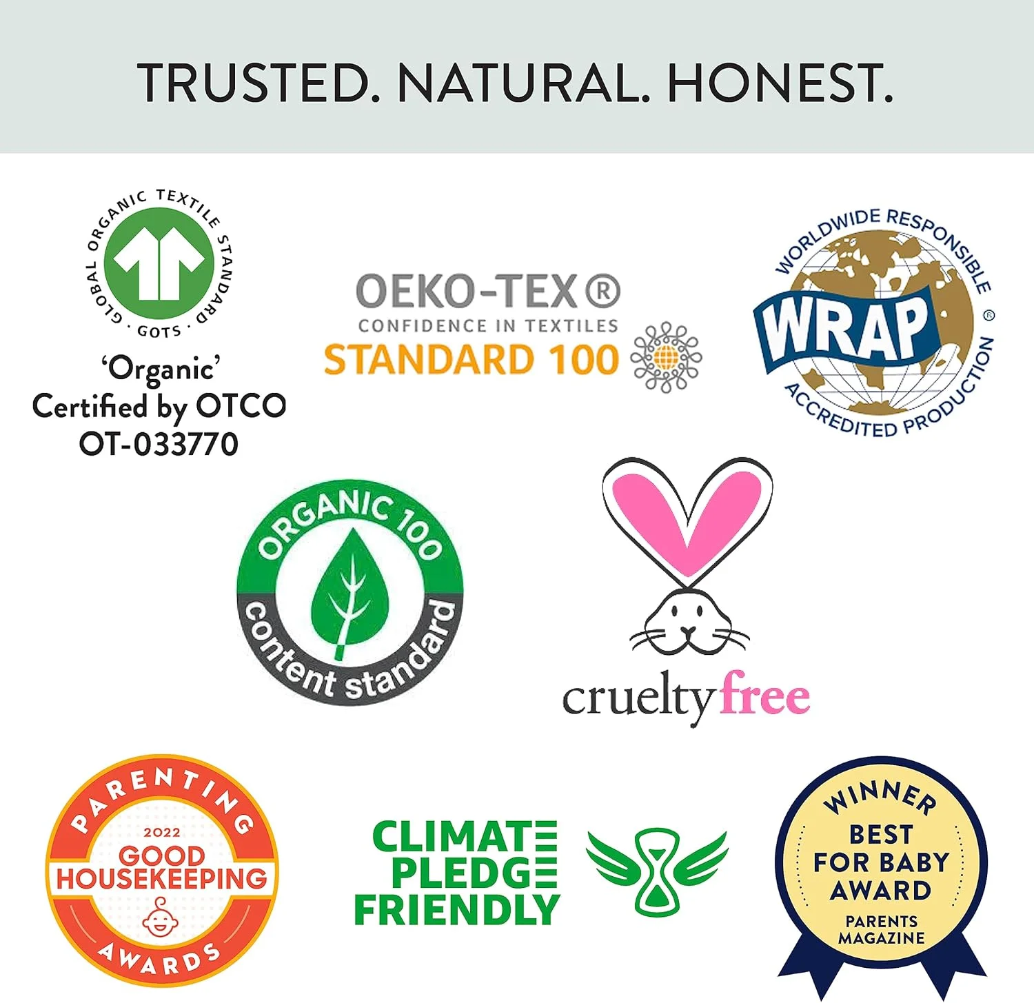 سویشرت نوزادی دخترانه HonestBaby مدل Organic Cotton Lounge Life Comfy Crew سویشرت نوزادی دخترانه HonestBaby مدل Organic Cotton Lounge Life Comfy Crew