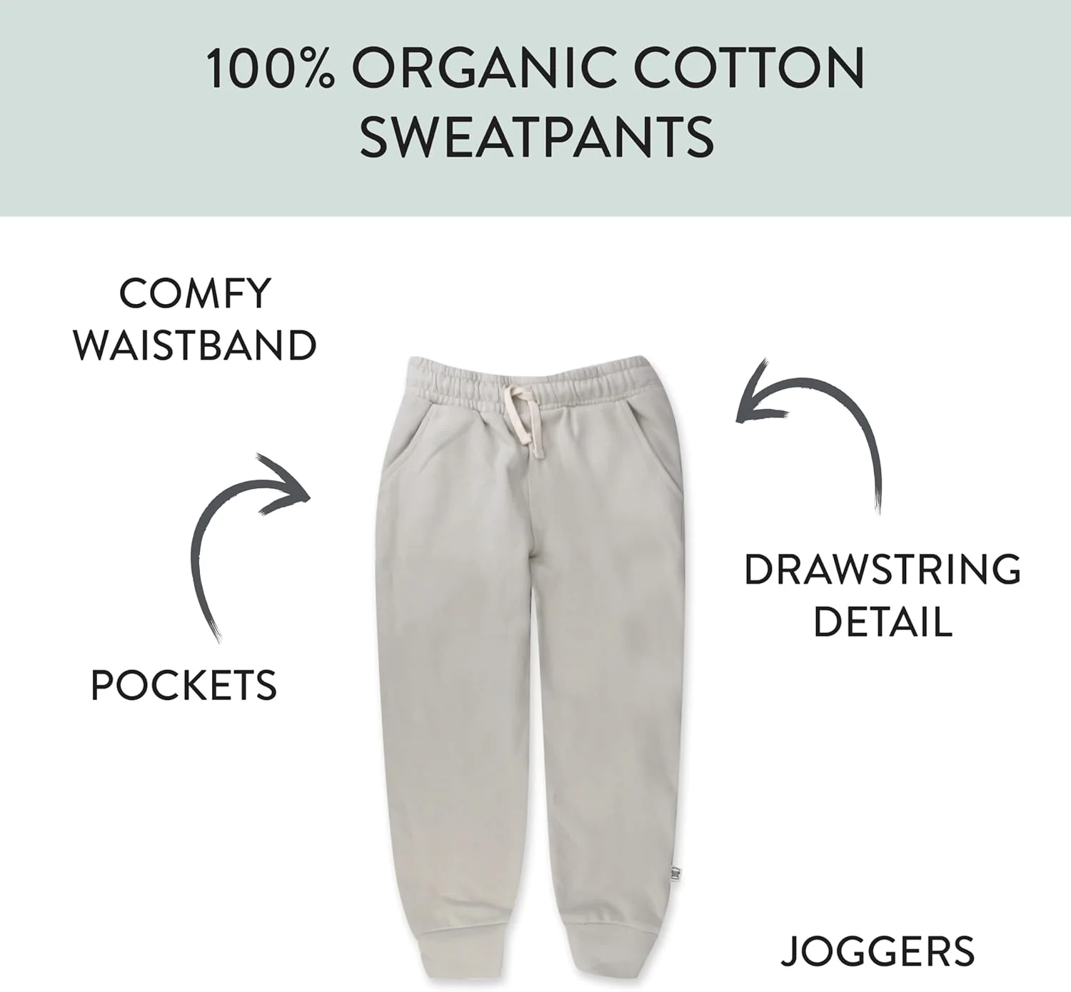 ست چندتایی هودی، سویشرت و شلوار جاگر HonestBaby پنبه ارگانیک نوزاد، کودک نوپا، پسرانه، دخترانه، یونیسکس