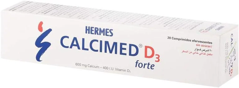 قرص های جوشان TML Hermes Calcimed D3 Forte (20 عدد)