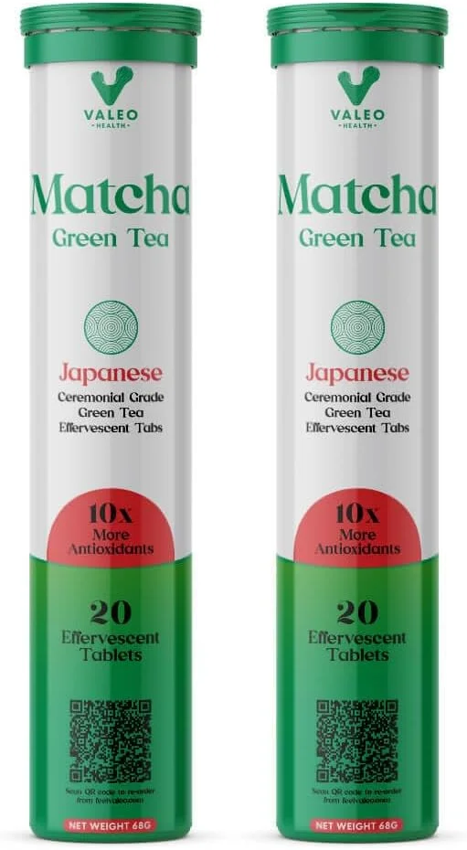 قرص جوشان چای سبز ماچا Valeo – 20 عدد | ماچا ارگانیک درجه تشریفاتی ژاپنی برای انرژی، سم زدایی و پوست درخشان | نوشیدنی آنتی اکسیدانی برای لاته، اسموتی و سلامتی در حرکت قرص جوشان چای سبز ماچا Valeo – 20 عدد | ماچا ارگانیک درجه تشریفاتی ژاپنی برای انرژی، سم زدایی و پوست درخشان | نوشیدنی آنتی اکسیدانی برای لاته، اسموتی و سلامتی در حرکت