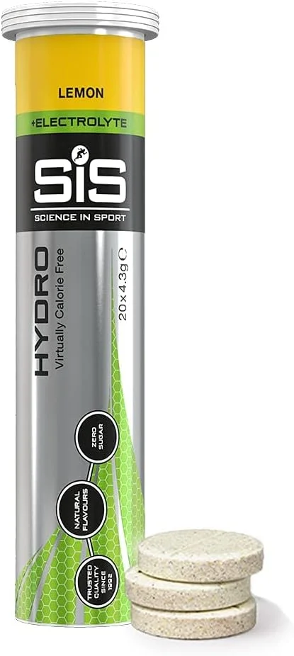 قرص های نوشیدنی الکترولیتی Science in Sport SIS Hydro، قرص های الکترولیتی برای آبرسانی، نوشیدنی افزایش دهنده استقامت برای دویدن، دوچرخه سواری، سه گانه، لیمو - 20 قرص - 1 بسته قرص های نوشیدنی الکترولیتی Science in Sport SIS Hydro، قرص های الکترولیتی برای آبرسانی، نوشیدنی افزایش دهنده استقامت برای دویدن، دوچرخه سواری، سه گانه، لیمو - 20 قرص - 1 بسته