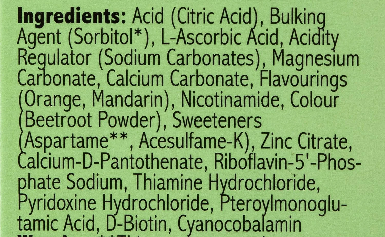 قرص جوشان کلسیم + منیزیم + زینک سان شاین نوتریشن 20 عدد | بدون شکر افزوده | طعم پرتقال | 80 گرم