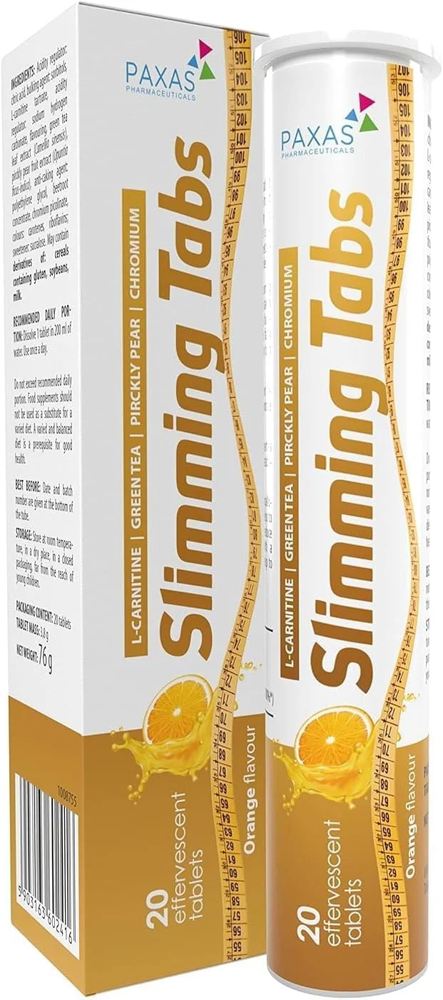 قرص جوشان لاغری پاکسس | 20 عدد | طعم پرتقال | حفظ و کنترل وزن | ال-کارنیتین | عصاره چای سبز | عصاره گلابی خاردار قرص جوشان لاغری پاکسس | 20 عدد | طعم پرتقال | حفظ و کنترل وزن | ال-کارنیتین | عصاره چای سبز | عصاره گلابی خاردار