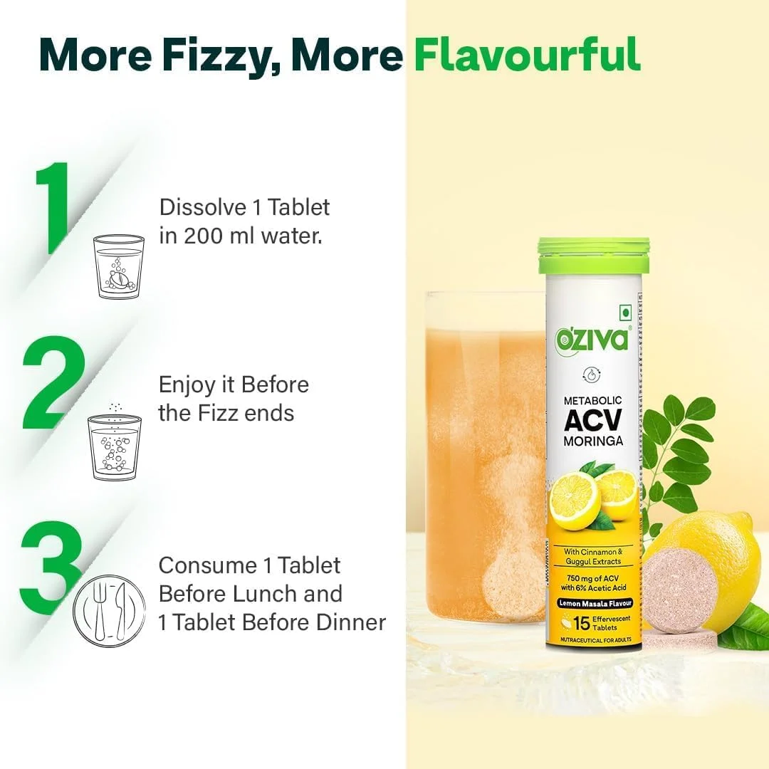 مورینگا | کنترل هوس I سرکه سیب، دارچین، گوگول I بدون مالتودکسترین و بدون شکر افزوده I 15 قرص جوشان - لیمو ماسالا، بسته 4 عددی (60 قرص) مورینگا | کنترل هوس I سرکه سیب، دارچین، گوگول I بدون مالتودکسترین و بدون شکر افزوده I 15 قرص جوشان - لیمو ماسالا، بسته 4 عددی (60 قرص)