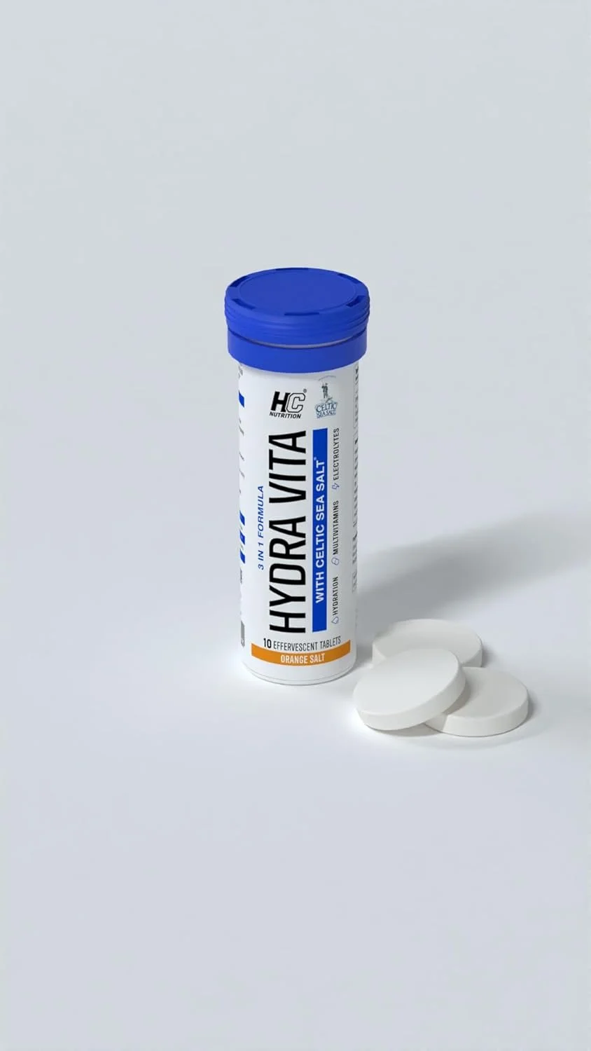 قرص جوشان اچ سی هیدرا ویتا با طعم پرتقال (۱۰ عدد در هر تیوب) قرص جوشان اچ سی هیدرا ویتا با طعم پرتقال (۱۰ عدد در هر تیوب)