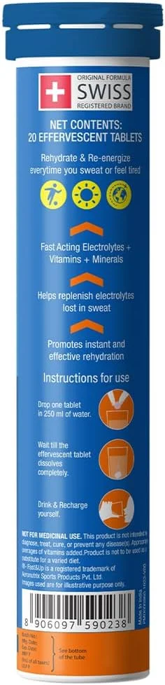 نوشیدنی انرژی زا کم شکر Fast&Up Reload (15 لیتر) برای آبرسانی فوری - 60 قرص جوشان با 5 الکترولیت ضروری + ویتامین های افزوده - طعم کولا نوشیدنی انرژی زا کم شکر Fast&Up Reload (15 لیتر) برای آبرسانی فوری - 60 قرص جوشان با 5 الکترولیت ضروری + ویتامین های افزوده - طعم کولا