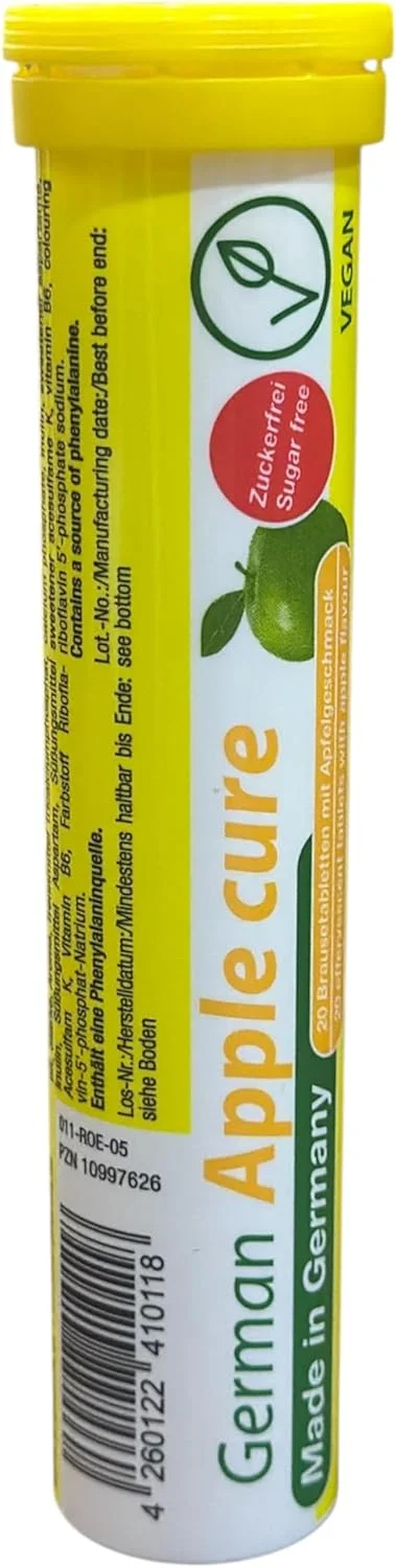 قرص جوشان سیب آلمانی کیور 20 عددی قرص جوشان سیب آلمانی کیور 20 عددی