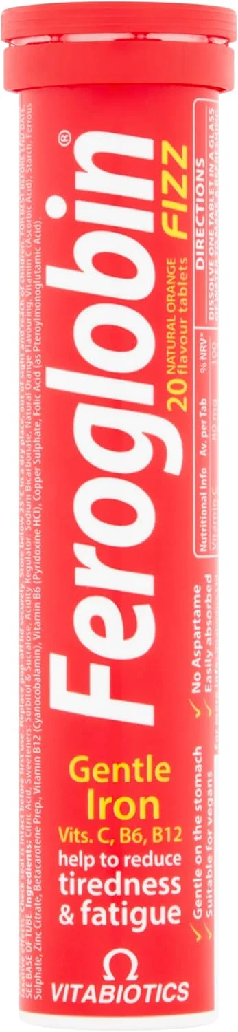 قرص جوشان فروگلوبین ویتابیوتیکس - 20 عدد قرص جوشان فروگلوبین ویتابیوتیکس - 20 عدد