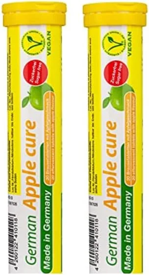 قرص جوشان سیب آلمانی کیور 20 عددی قرص جوشان سیب آلمانی کیور 20 عددی